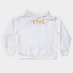 Texas Pastel Tie Dye Kids Hoodie